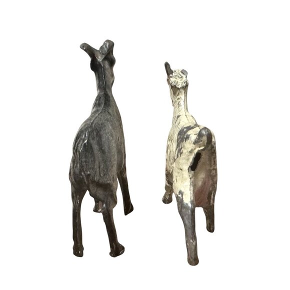 Vintage Lead Figures 2 Goats 1950s Vintage Lead Toys 1.75" Tall - Picture 3 of 7